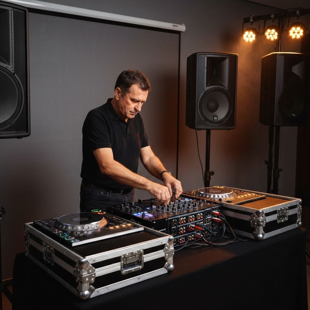 Matériel DJ karaoké professionnel